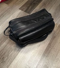 Samsonite Black Leather Multi-Section Profess...