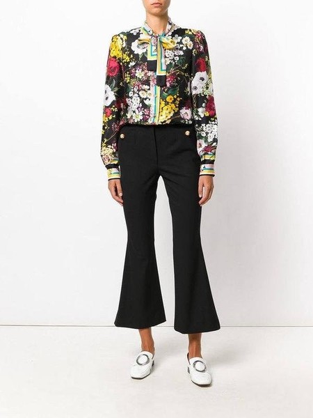 Women Dolce & Gabbana Shirt Black Silk S