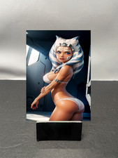 Ahsoka Waifu Anime Custom Art Trading Card NSFW AVAILABLE W6545