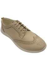 Cole Haan Women's Zerogrand Meritt Wingtip Oxfords Sand/Ivory