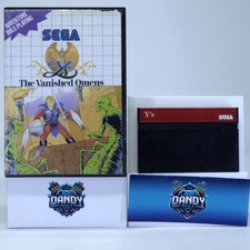 Ys the Vanished Omens Authentic, Tested - Sega Master System