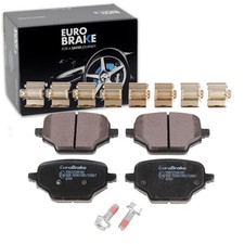 EUROBRAKE BREMSBELÄGE SATZ HINTERACHSE PASSEND FÜR CITROËN BERLINGO OPEL COMBO