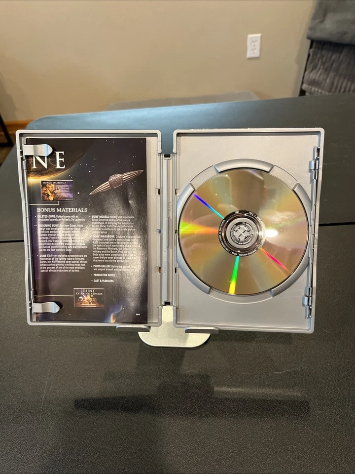 Dune Extended Edition Limited Deluxe Steelbook Dual-Sided DVD 1984/2005 Foto 3 de 4