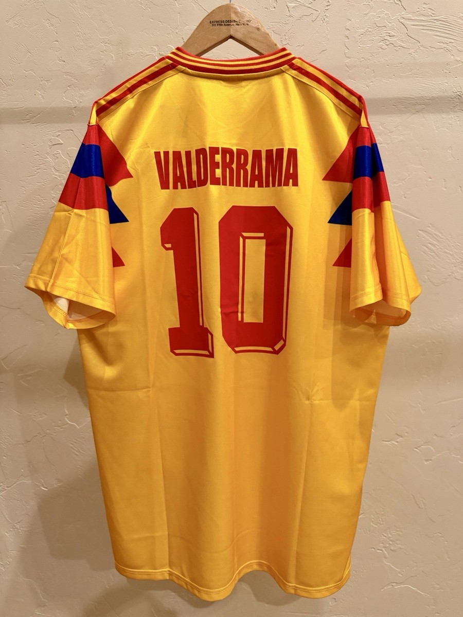 El Pibe Valderrama Colombia World Cup Italy 1990 Size(XL) | eBay
