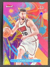 Alperen Sengun 2025-26 Topps Finest Common Oil Spill Base #92