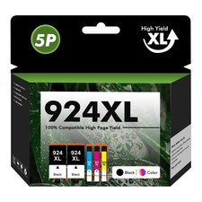 1-5x Druckerpatronen für HP 924e XL Officejet Pro 8120e 8122e 8125e 8130 e 8132e