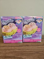 Easy Bake Freezy Bake Strawberry Ice Cream Refill Mix Lot Of 2 Packs 3.2 Oz