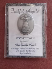 Ganz Faithful Angels Pocket Token New In Package Our Family Angel Will Guard You