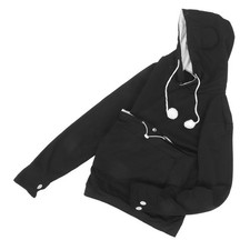 Pet Carrier Hoodie Mens with Cat Pouch Hoodies for Dogs Sweatshirt Adult