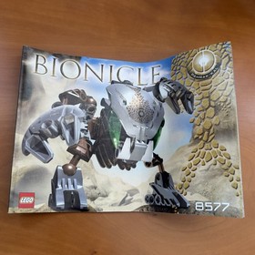 LEGO BIONICLE BOHROK - PAHRAK KAL - 8577 - COMPLETE MANUAL + BOX