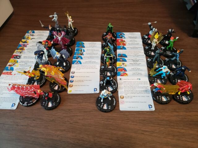 DC Heroclix THE FLASH complete C/UC/R/SR set + Fast Forces set + Hobby CTD set | eBay