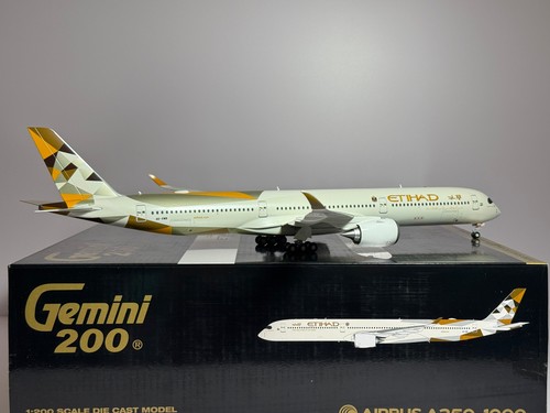 Gemini Jets 1:200 Etihad Airbus A350-1000 A6-XWB New Colors G2ETD883 - Picture 2 of 2