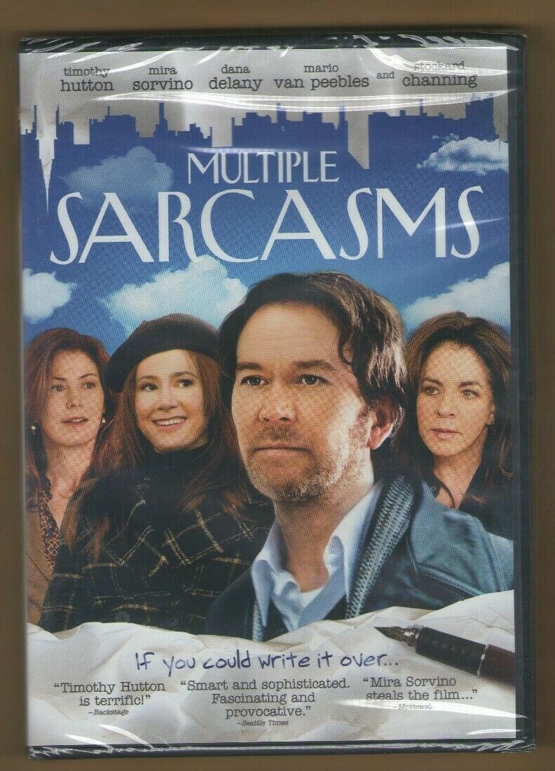 MULTIPLE SARCASMS new dvd TIM HUTTON MIRA SORVINO DANA DELANY