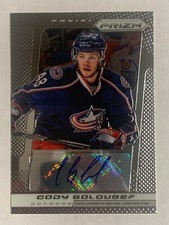 2013-14 PANINI PRIZM CODY GOLOUBEF ROOKIE AUTO #A-GF