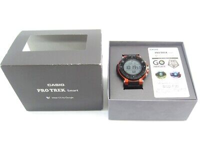 CASIO Pro Trek Smart WSD-F30-RG Orange Men's Watch Japan CASIO Pro Trek Smart WSD-F30-RG Orange Men's Watch Japan