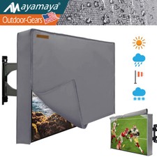 600D Outdoor TV Cover Weatherproof Television Sun Protector Waterproof 30"-65"