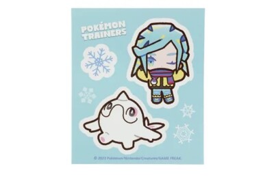 Mascot POKEMON TRAINERS Grusha Cetoddle sticker