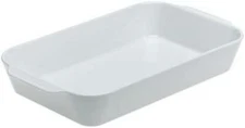 PILLIVUYT FRANCE, FRENCH PORCELAIN RECTANGULAR BAKER, 11.5" X 6.5", 1.5 QT, NEW