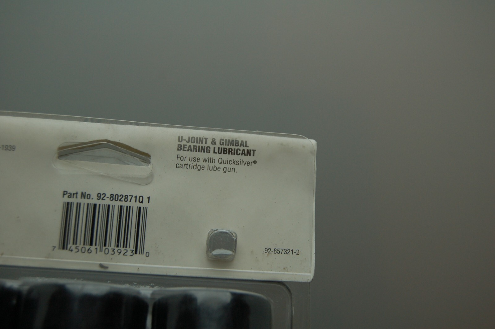 3 - 3 OZ NOS GENUINE QUICKSILVER 92-802871Q1 U-JOINT & GIMBAL BEARING LUBRICANT