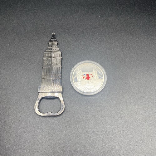 London Tower Bridge & Magnet Bottle Opener Souvenirs.