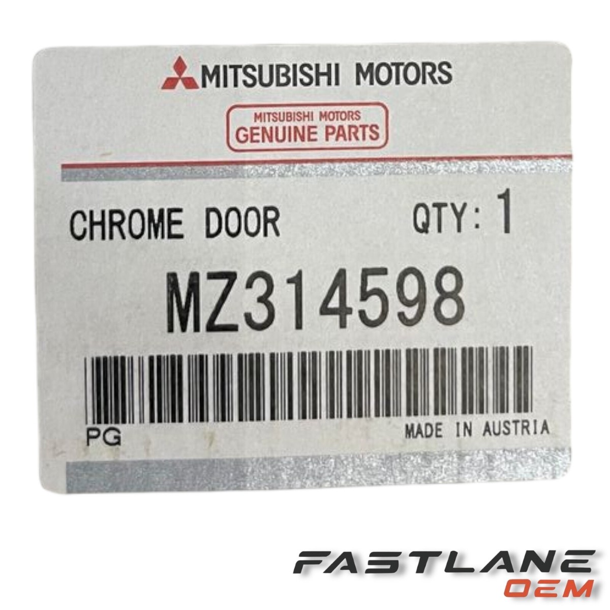 mi様返品用 2020-2024 MITSUBISHI OUTLANDER SPORT CHROME LOWER DOOR GARNISH NEW