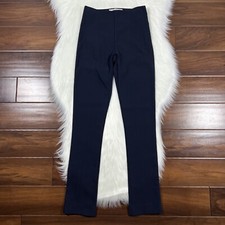MM Lafleur Women's Size 0 Petite Navy Blue Powerstretch The Foster Pants
