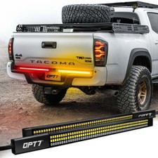 For Tacoma Truck Aluminum Led Tailgate Light Bar Reverse Brake Amber Turn Signal For Tacoma Truck Aluminum Led Tailgate Light Bar Reverse Brake Amber Turn Signal