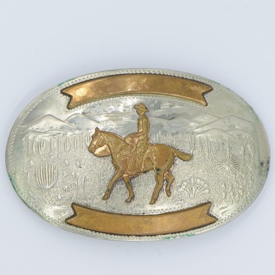 german silver buckle