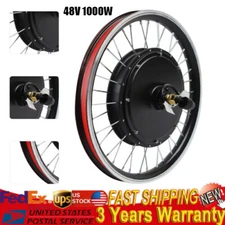 20"Front Wheel Conversion Kit Hub 48V 1000W Electric Bicycle Ebike Motor Cycling