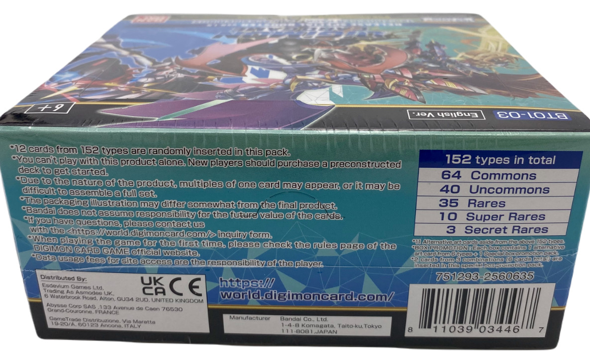 Thumbnail - Digimon Card Game Karten - Release Special Booster Display Ver.1.5