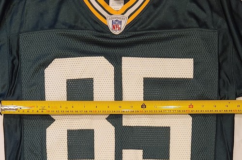 Reebok On Field Greg Jennings Green Bay Packers Jersey Men's Small - Picture 3 of 5