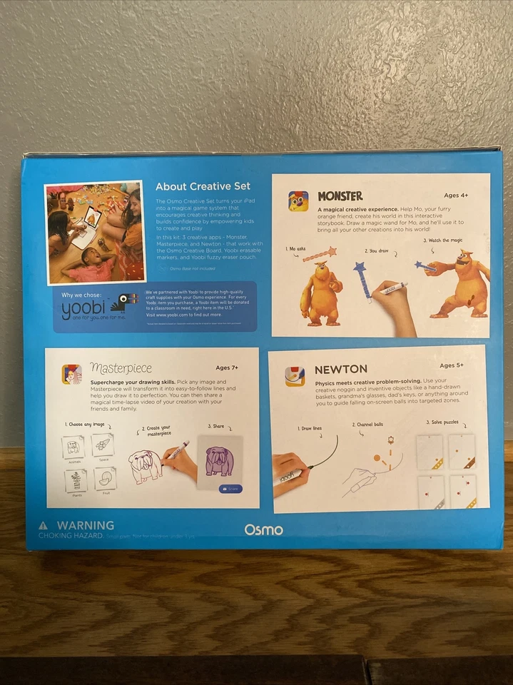 Osmo: A Magical Creative Experience Set  Yoobi NEW IN BOX - Image 3 of 3