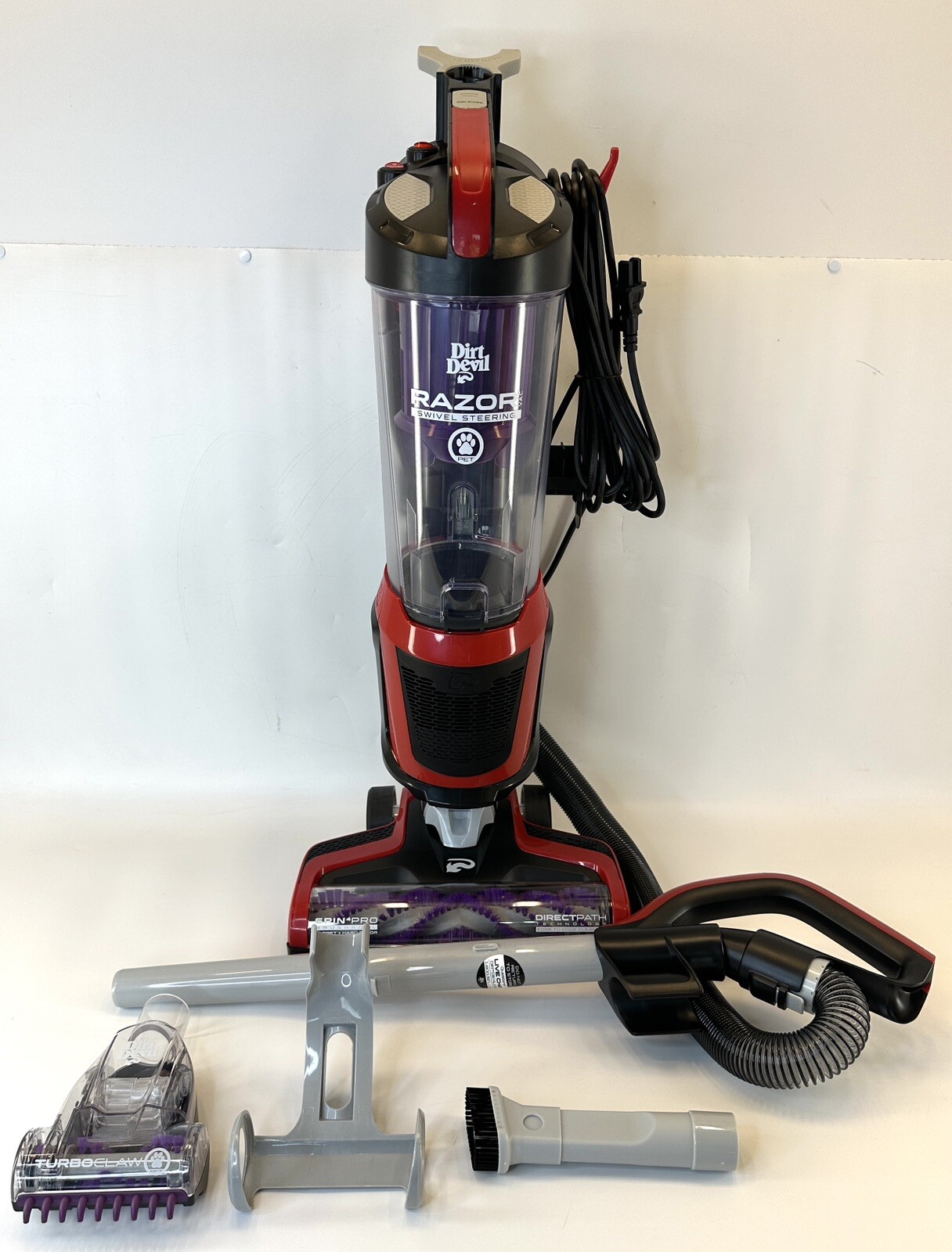 Dirt Devil Razor Pet Upright Vacuum Cleaner Bagless Corded Model