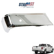 Chrome Rear Bumper Ends For Ford F-150 2015 2016-2020 Left W Sensor Hole