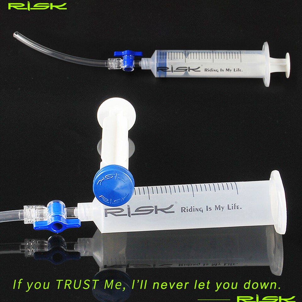 RISK Mountain Bike Oil Brake Injection Tools Oiling Disc Brake Bleeder