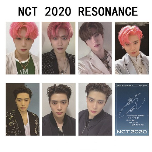Kpop NCT 2020 RESONANCE Round Corner Photocard Jeno Jisung Self Made Photo Cards - Picture 10 of 28