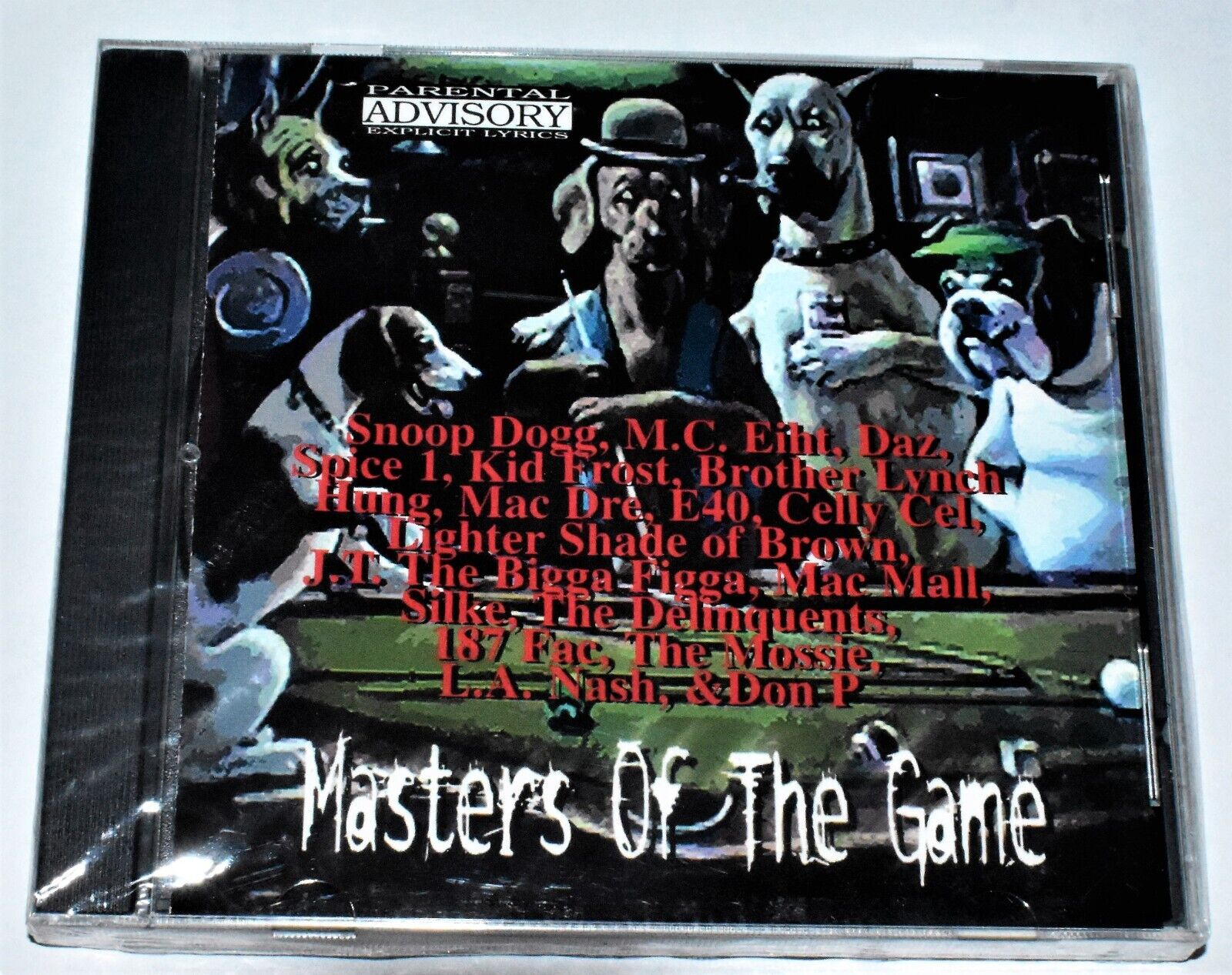 Masters Of The Game Snoop Dogg Mac Dre Daz Explicit Lyrics Rap Sealed New CD