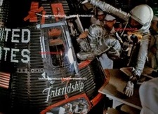 John Glenn Photo 8x10 Friendship 7 Mercury Spacecraft NASA Memorabilia USA