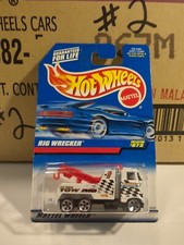 Hot Wheels Rig Wrecker #19576 1997 White 1:64 5dot