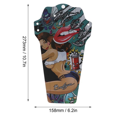 Universal Fenders Lightweight Mud Guard For Mountain Bike QH1 - Picture 22 of 22