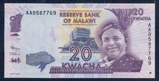MALAWI 20 Kwacha 2012 P.M. Nr. 57a Fior Di Stampa - Gian 4