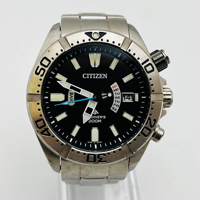 シチズン プロマスター H112-T016651 エコドライブ200mダイバー Citizen Promaster Black H112-T016651 Air Diver 200M Solar Super