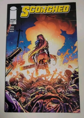 SPAWN SCORCHED #35 11/2024 NM-/VF+ COVER B ZE CARLOS VARIANT IMAGE COMICS