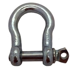 Alloy Steel galvanised Bow shackle Load tested various sizes