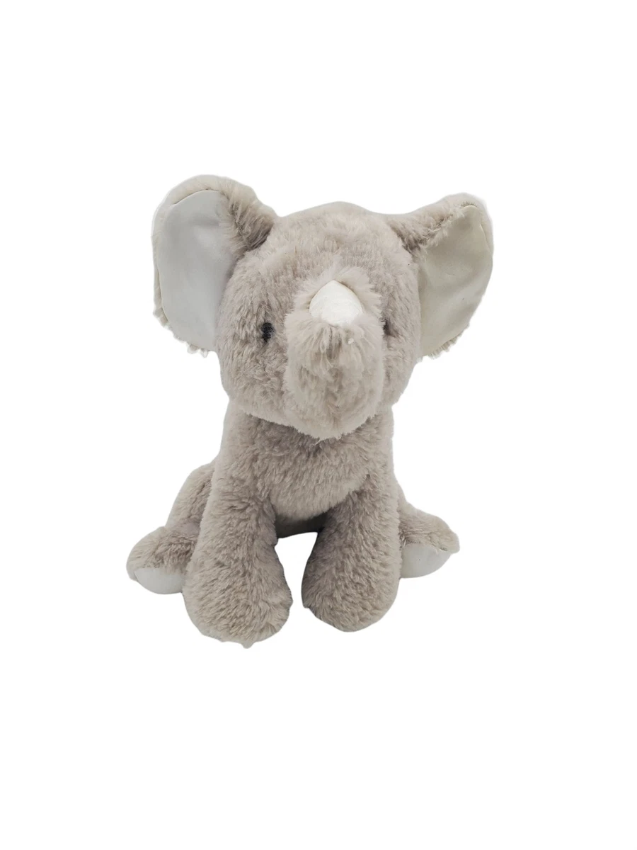 Baby Gund Stuffed Animal Elephant 10 Inch Grey Plush Zoo Kids Gift