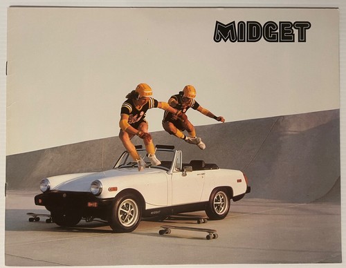 Mint Original! 1978 MG Midget Sales Catalog Brochure - 8 Pages!