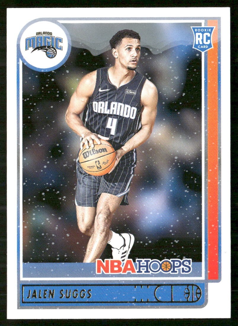 2021-22 Panini NBA Hoops - Rookies #210 Jalen Suggs (RC)