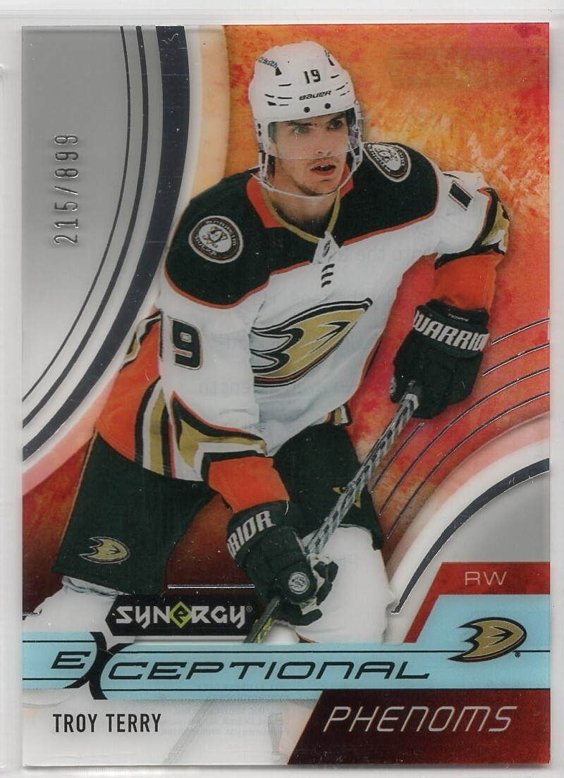 2021-22 Synergy Troy Terry #EP-TT Ducks Exceptional Phenom SN