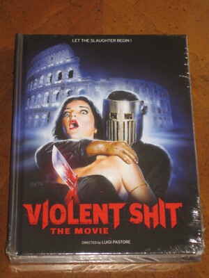 VIOLENT SHIT Mediabook (2015) (Blu-Ray/DVD/CD) LUIGI PASTORE, LILI