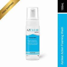 AZCLEAR Daily Face Wash 150ml - Gentle Foam Cleanser with Skincare-Friendly